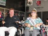 Sam  Schmidt and Samantha Edwards, Ms. Wheelchair Iowa 2010